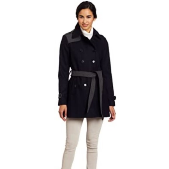 Tommy Hilfiger Belted Trench Coat [European style] - Picture 1 of 8